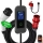 Immax - Stazione di ricarica per auto elettriche da viaggio AC Type 2 32A/380V 22kW + spina 230V 5m Wi-Fi Tuya