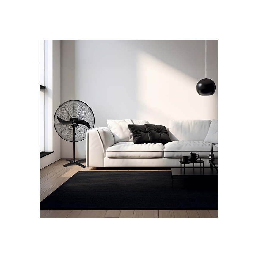 Industrieller Standventilator 115 W / 230 V, Ø 66 cm, schwarz