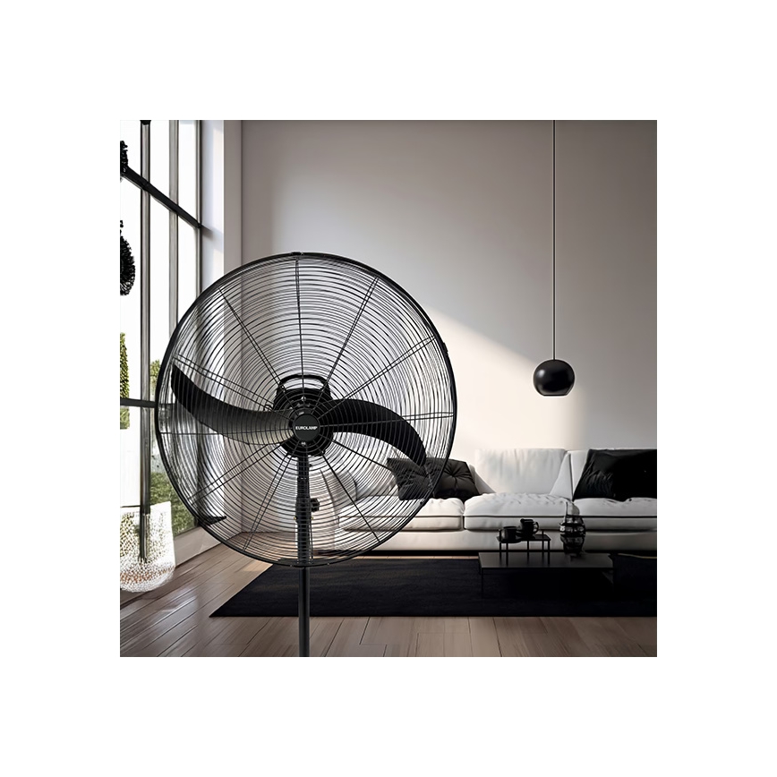 Industrieller Standventilator 115 W / 230 V, Ø 66 cm, schwarz