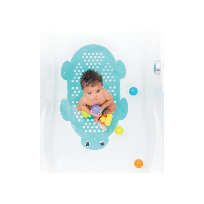 Infantino - Anti-Rutsch-Badematte 2-in-1 Schildkröte