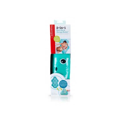 Infantino - Anti-Rutsch-Badematte 2-in-1 Schildkröte