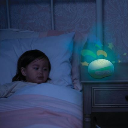 Infantino - Berceau pour bébé portable avec melody 3en1 3xAA vert