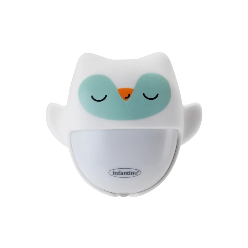 Infantino - Lampada da notte con gufo coccolone luminoso
