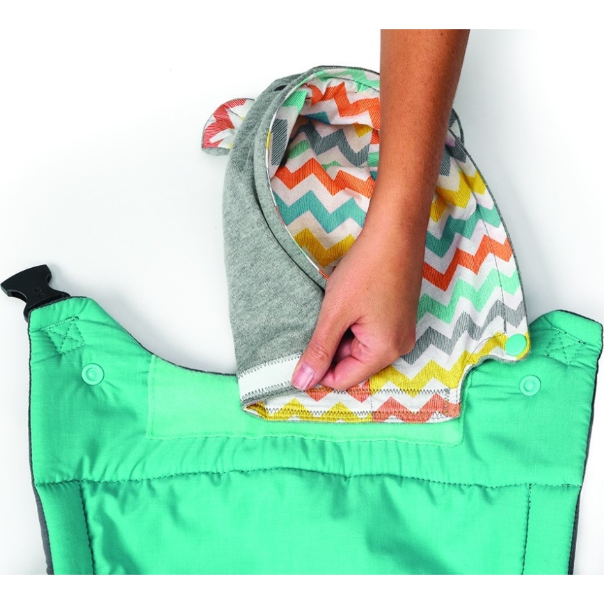 Infantino - Marsupio CUDDLE UP verde