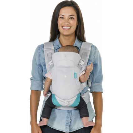 Infantino - Marsupio FLIP 4in1 grigio chiaro