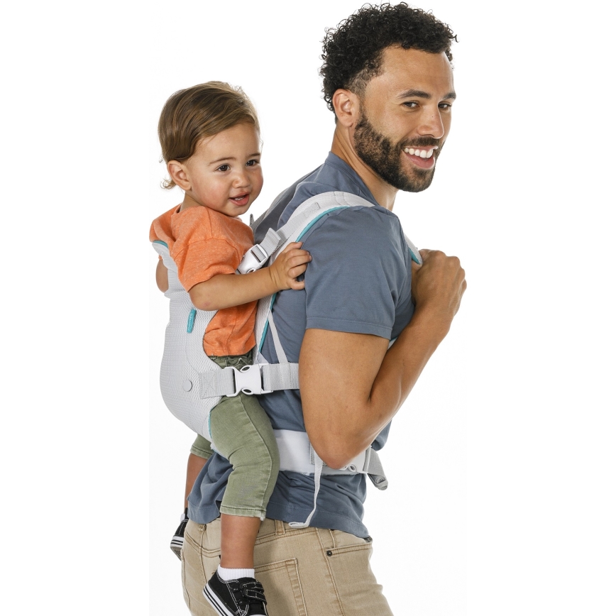 Infantino - Marsupio FLIP 4in1 grigio chiaro