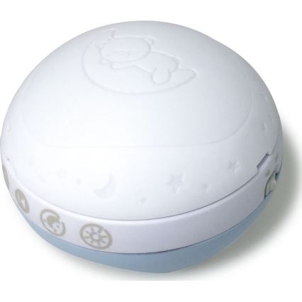 Infantino - Mobile de berceau d'enfant avec mélodie 3en1 3xAAA bleu