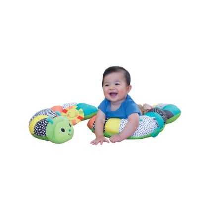 Infantino - Oreiller pour enfant 2en1 chenille