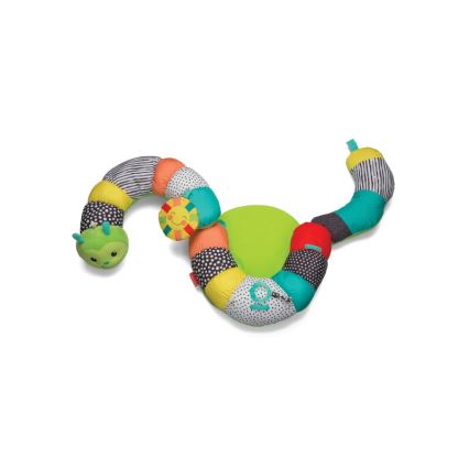 Infantino - Oreiller pour enfant 2en1 chenille
