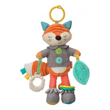 Infantino - Plüschtier mit Beißring 30 cm Fuchs