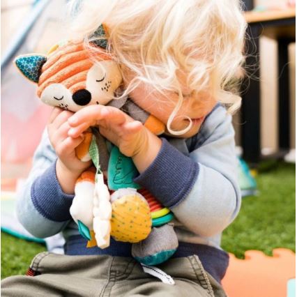 Infantino - Plüschtier mit Beißring 30 cm Fuchs