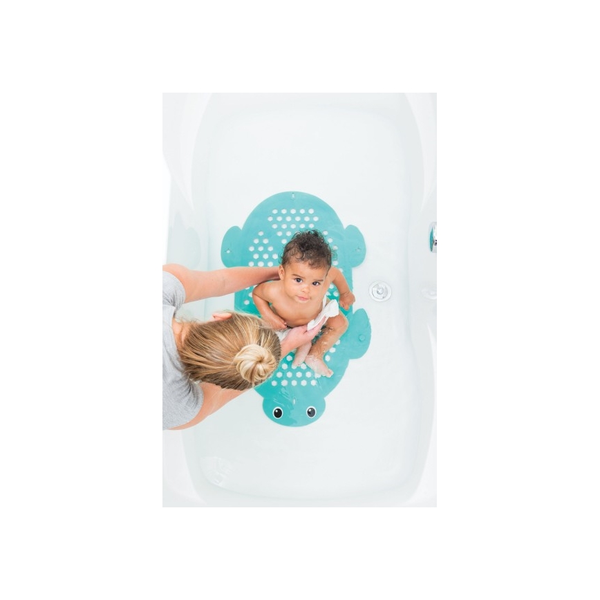 Infantino - Tapis de bain antidérapant 2en1 tortue