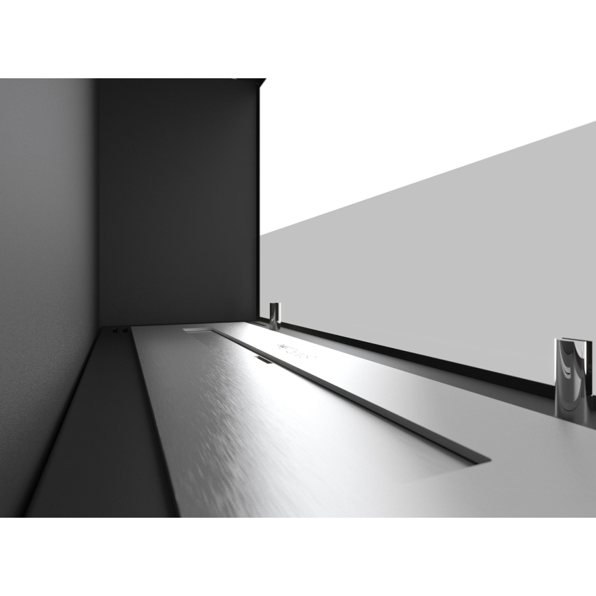 InFire - Angolo Caminetto BIO 45x60 cm 3kW nero