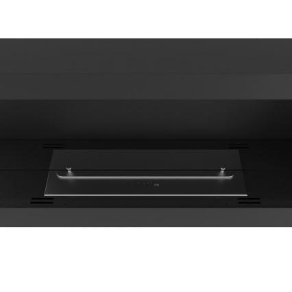 InFire - Angolo Caminetto BIO 45x90 cm 3kW nero