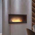 InFire - Angolo Caminetto BIO 45x90 cm 3kW nero