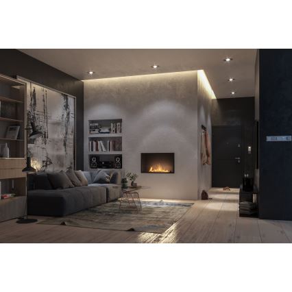 InFire - BIO-Einbaukamin 49,4x84,4 cm 3,5kW schwarz