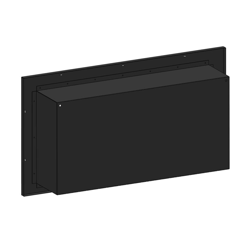 InFire - BIO-Einbaukamin 49x90 cm 3kW schwarz