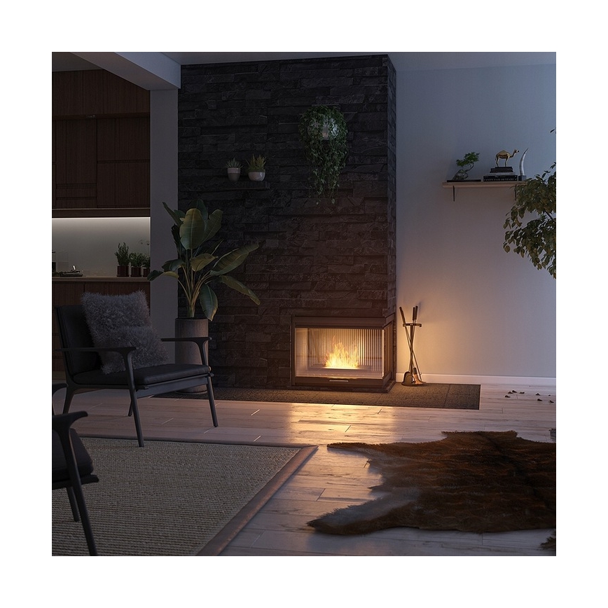 InFire - BIO-Kamin 8x40 cm 3kW schwarz
