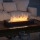 InFire - Caminetto BIO 8x60 cm 3kW nero