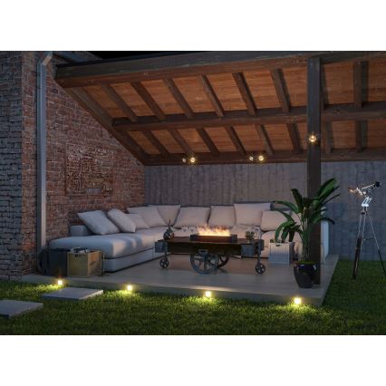 InFire - Caminetto BIO 8x60 cm 3kW nero