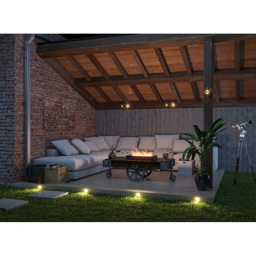 InFire - Caminetto BIO 8x60 cm 3kW nero