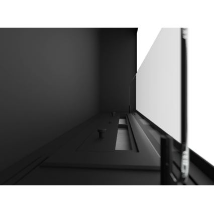 InFire - Caminetto BIO da incasso 90x50 cm 3kW nero
