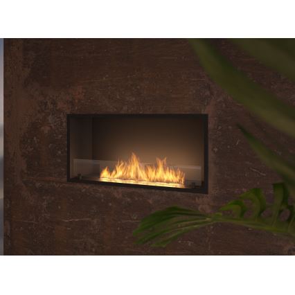 InFire - Caminetto Integrato  BIO 49,4x104,4 cm 6kW nero