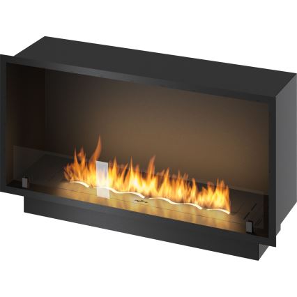InFire - Caminetto Integrato  BIO 49,4x104,4 cm 6kW nero