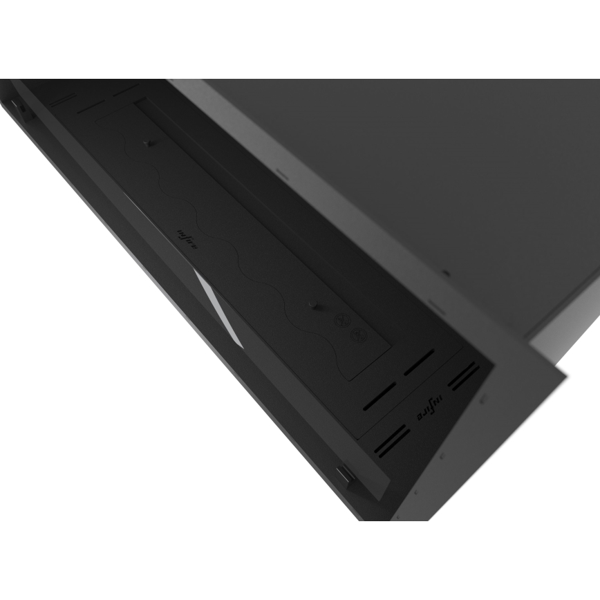 InFire - Caminetto Integrato  BIO 49,4x104,4 cm 6kW nero