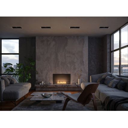 InFire -Caminetto Integrato  BIO 49,4x84,4 cm 3,5kW nero