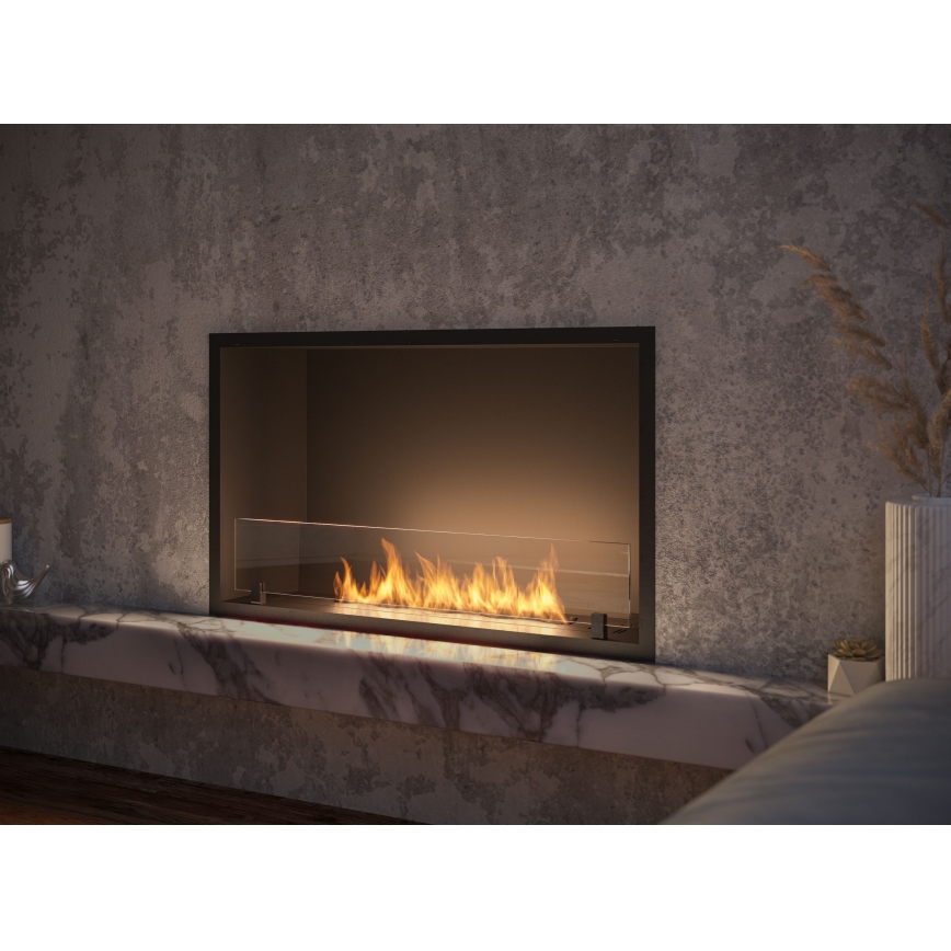 InFire -Caminetto Integrato  BIO 49,4x84,4 cm 3,5kW nero