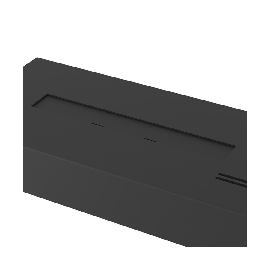 InFire - Cheminée BIO 8x50 cm 3kW noir