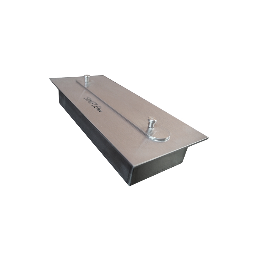 InFire - Cheminée encastrée BIO 49x60 cm 3kW noir