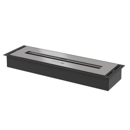 InFire - Cheminée Encastrée BIO 5,5x50 cm 3kW noir