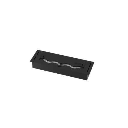 InFire - Cheminée encastrée BIO 7,5x50 cm 3,5kW noir
