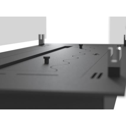 InFire - Cheminée encastrée BIO 8,5x120 cm 6kW noir