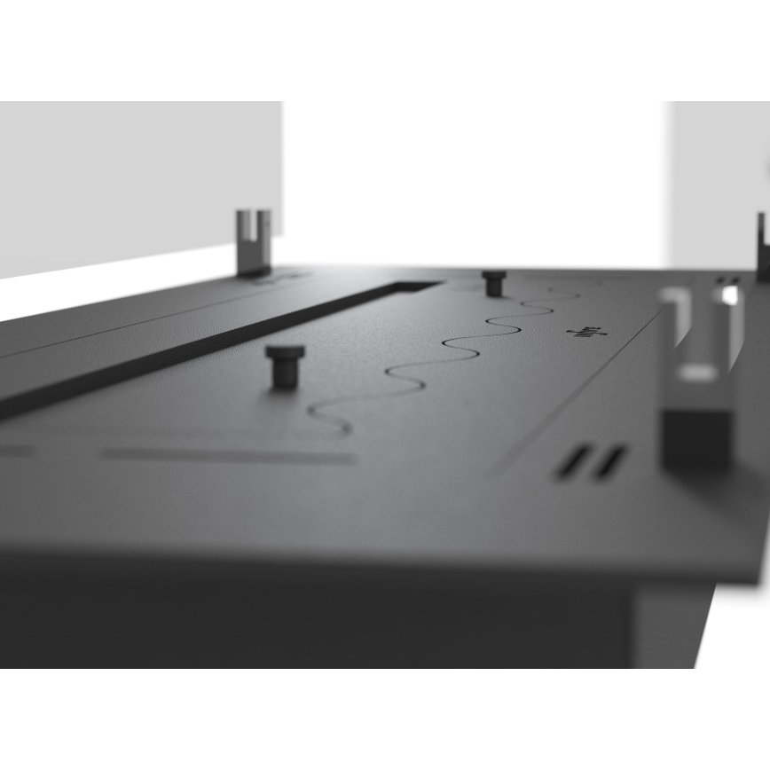 InFire - Cheminée encastrée BIO 8,5x120 cm 6kW noir