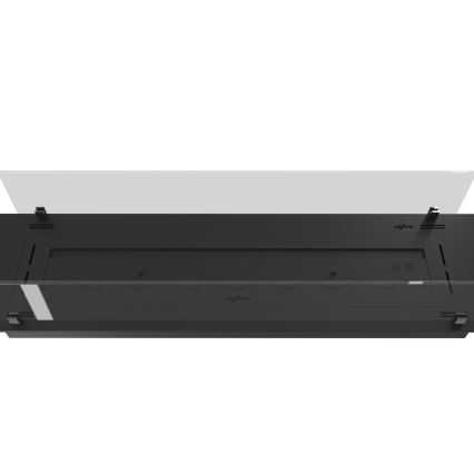 InFire - Cheminée encastrée BIO 8,5x120 cm 6kW noir
