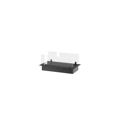 InFire - Cheminée encastrée BIO 8,5x60 cm 3,5kW noir
