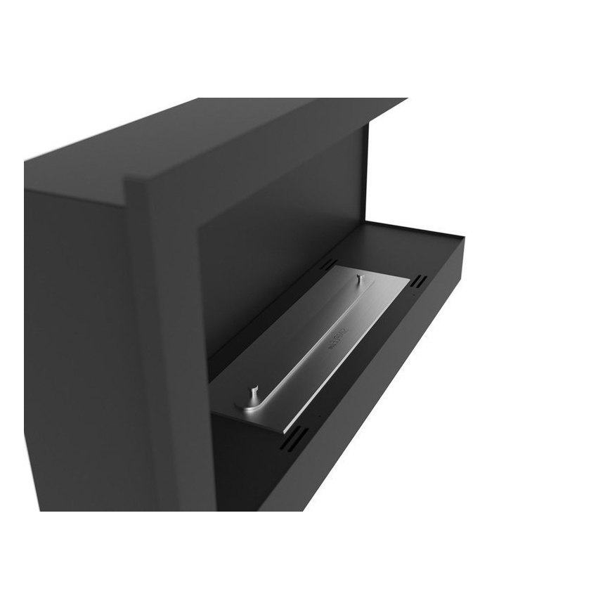 InFire - Coin Cheminée BIO 45x90 cm 3kW noir