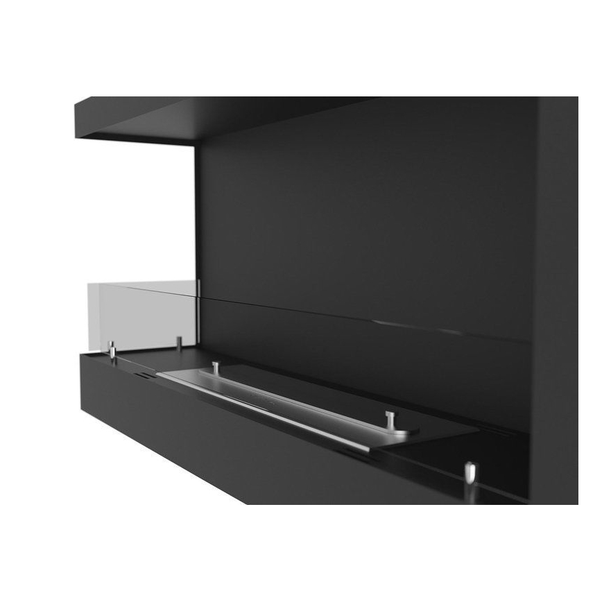 InFire - Coin Cheminée BIO 45x90 cm 3kW noir