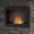 InFire - Integrato Caminetto BIO 49x60 cm 3kW nero