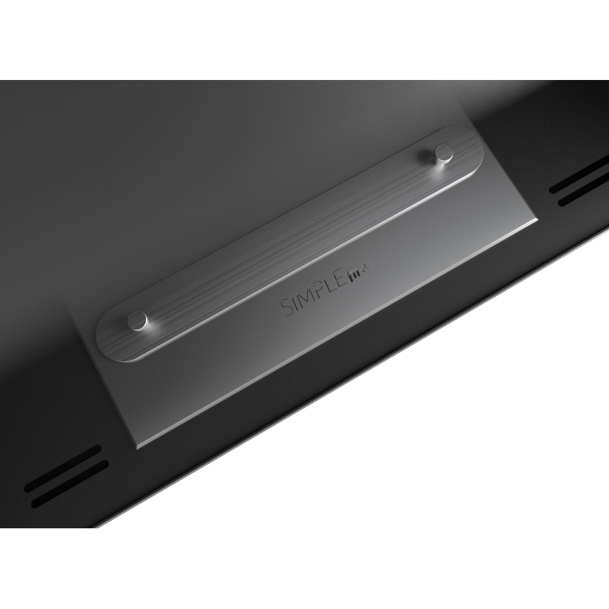 InFire - Integrato Caminetto BIO 49x60 cm 3kW nero