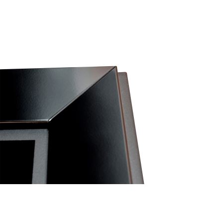 InFire - Integrato Caminetto BIO 49x90 cm 3kW nero