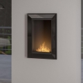 InFire - Integrato Caminetto BIO 79x55 cm 3kW nero