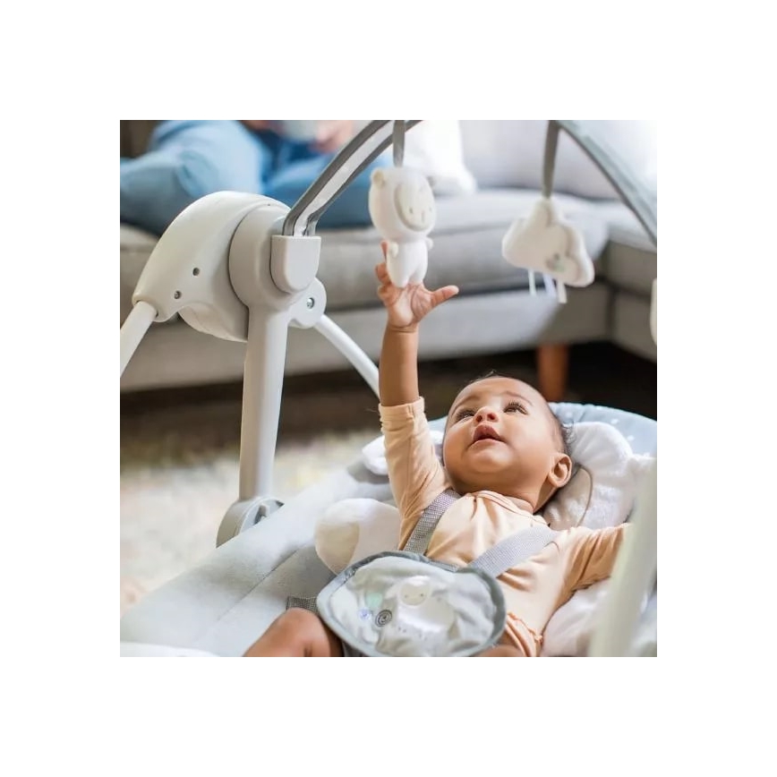 Ingéniosité - Balançoire pour bébé avec mélodie CUDDLE LAMB