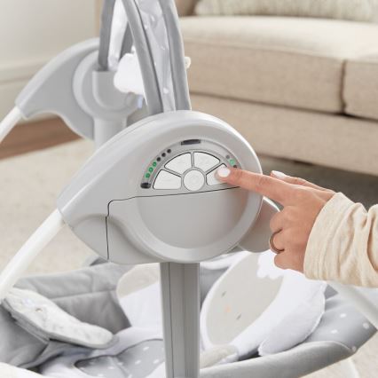 Ingéniosité - Balançoire pour bébé avec mélodie CUDDLE LAMB