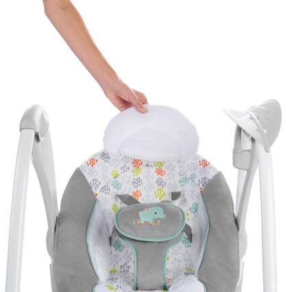 Ingéniosité - Balançoire vibrante pour bébé avec mélodie 2en1 WIMBERLY
