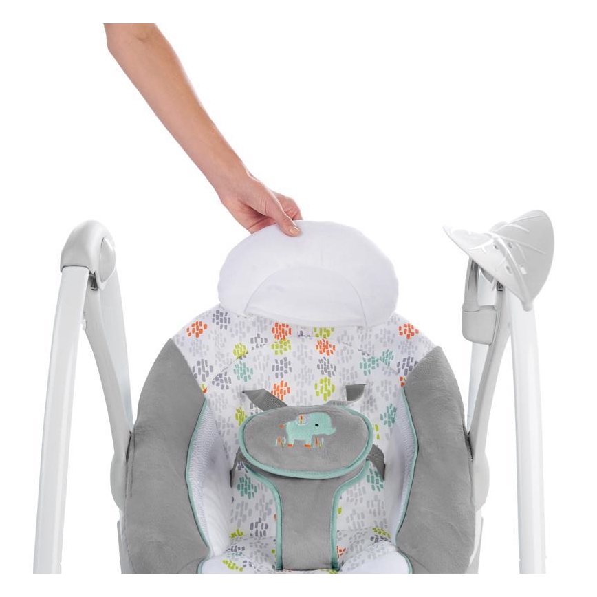 Ingéniosité - Balançoire vibrante pour bébé avec mélodie 2en1 WIMBERLY