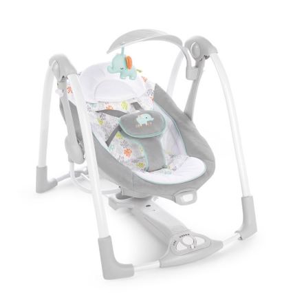 Ingéniosité - Balançoire vibrante pour bébé avec mélodie 2en1 WIMBERLY